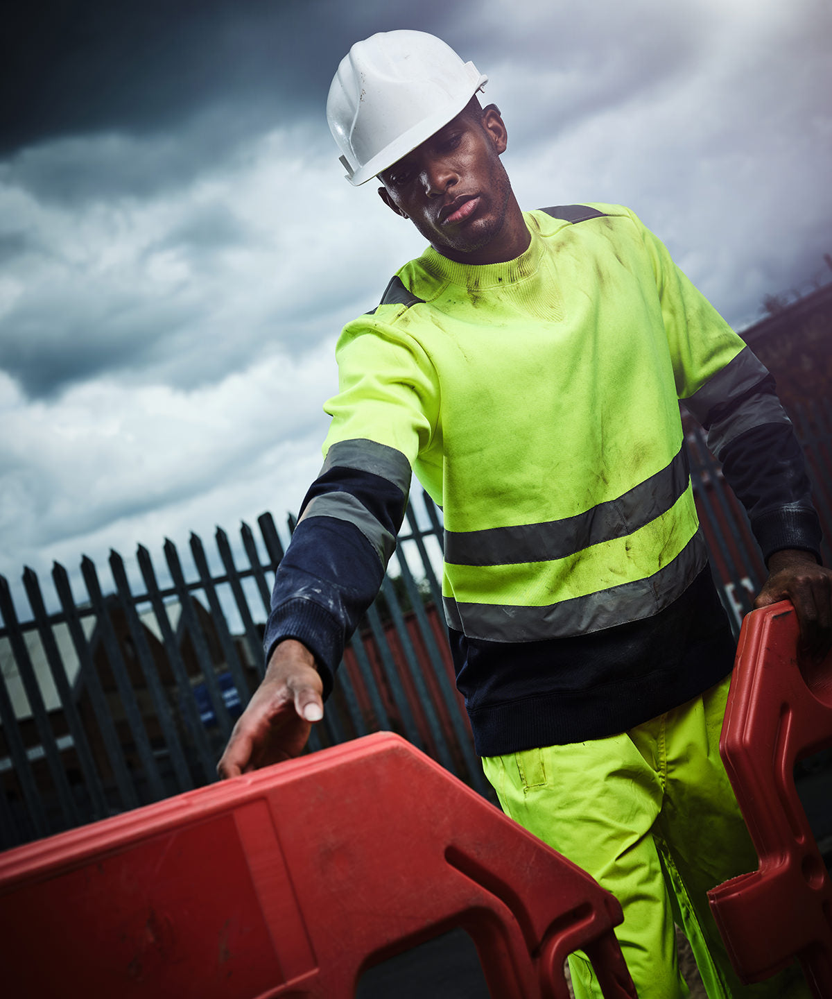 Háskólapeysur - Pro Hi-vis Sweat Top