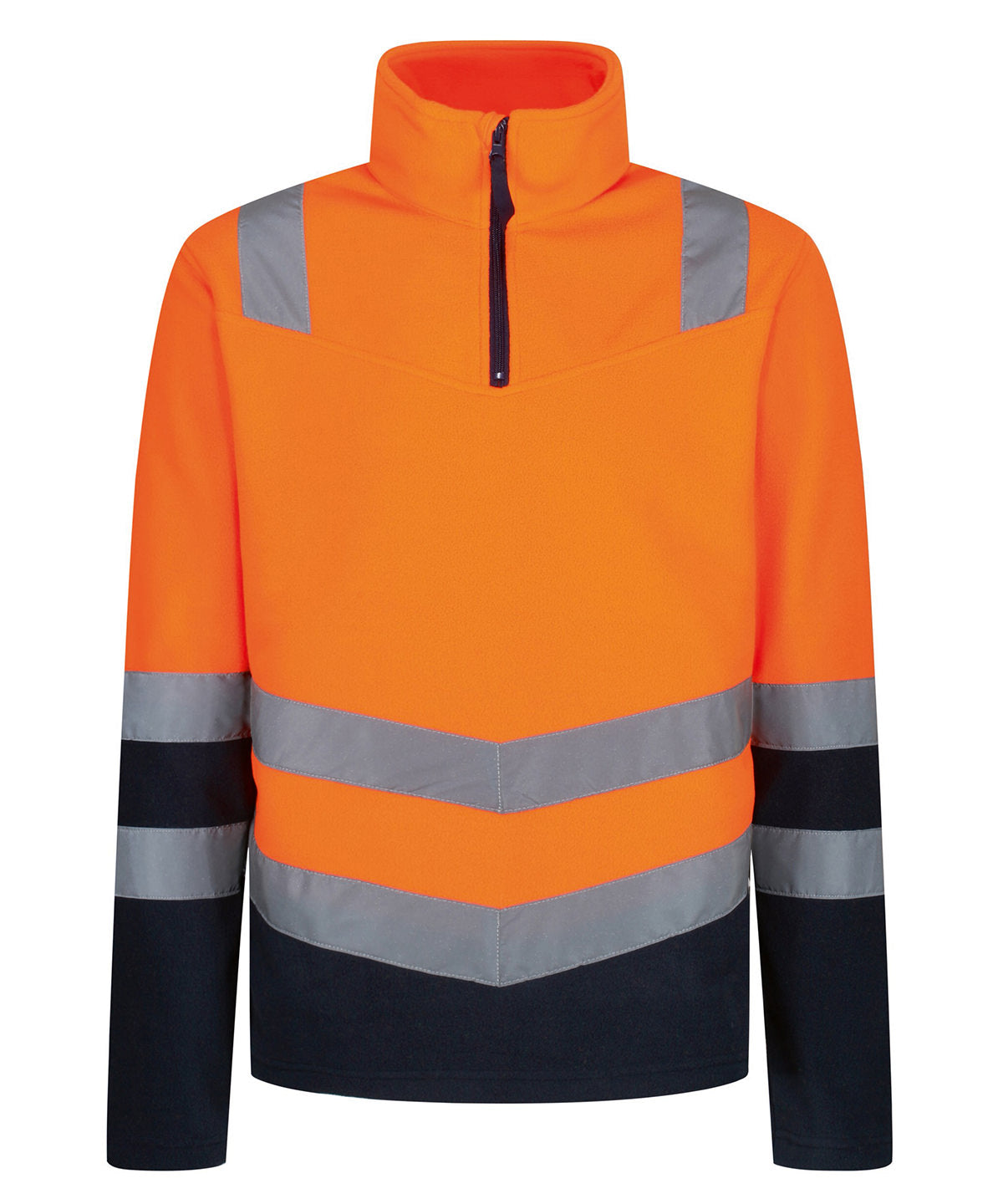 Flíspeysur - Pro Hi-vis Half Zip Fleece Top