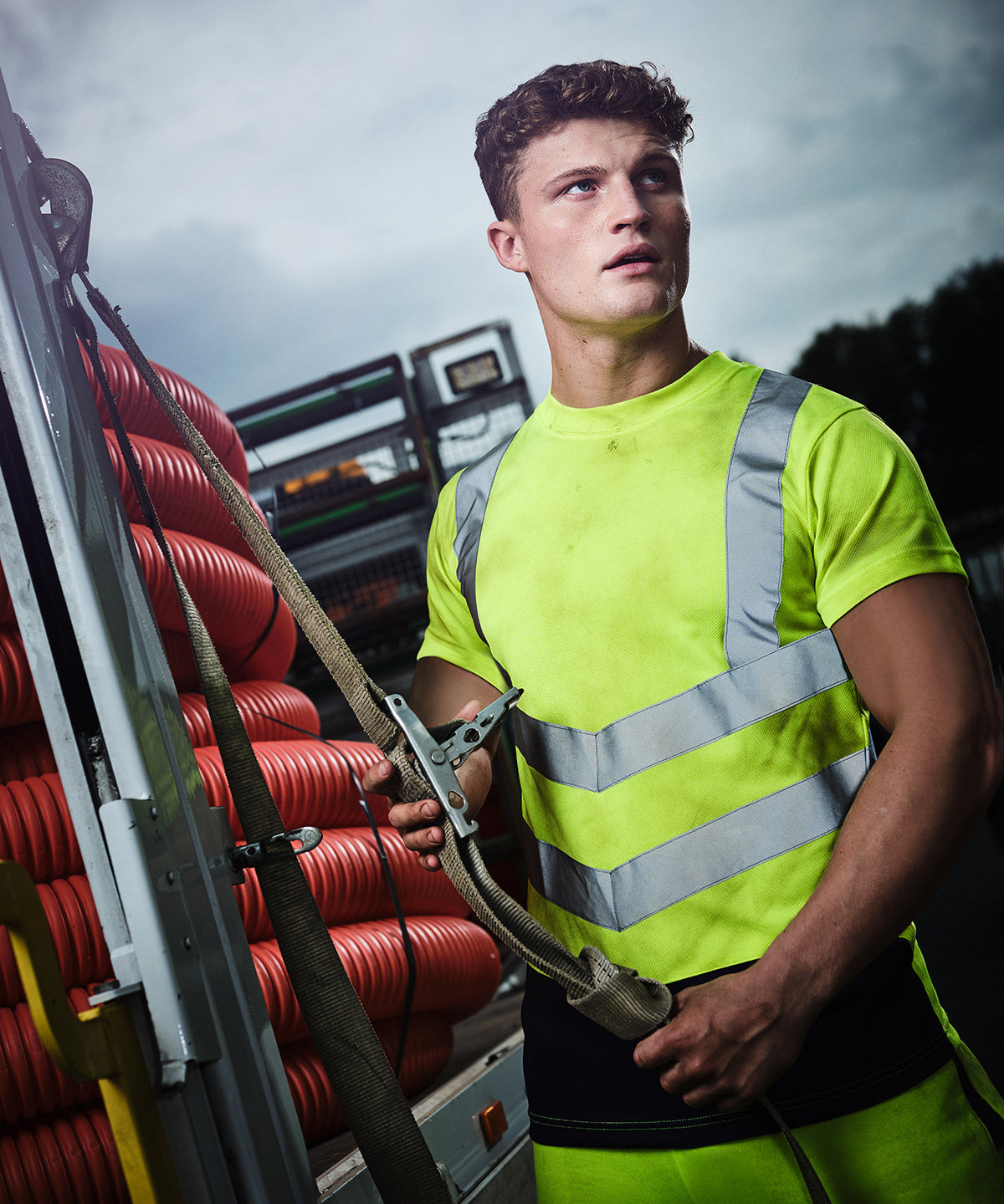 Stuttermabolir - Pro Hi-vis Short Sleeve T-shirt
