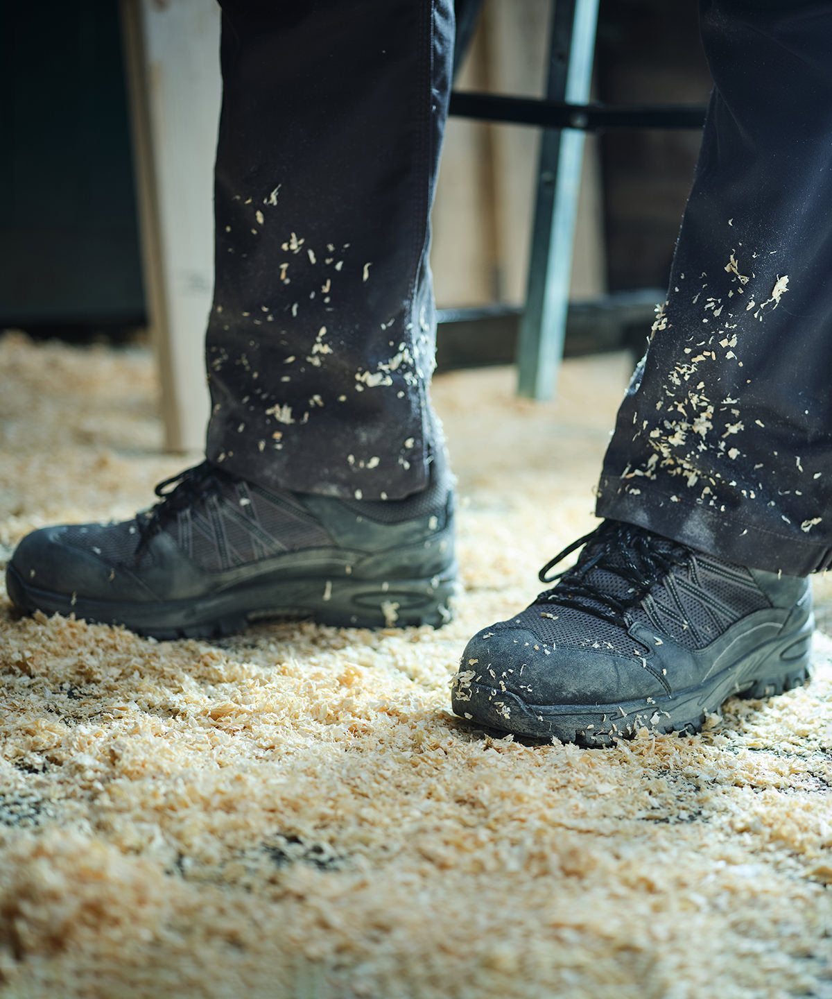 Strigaskór - Sandstone SB Safety Trainers