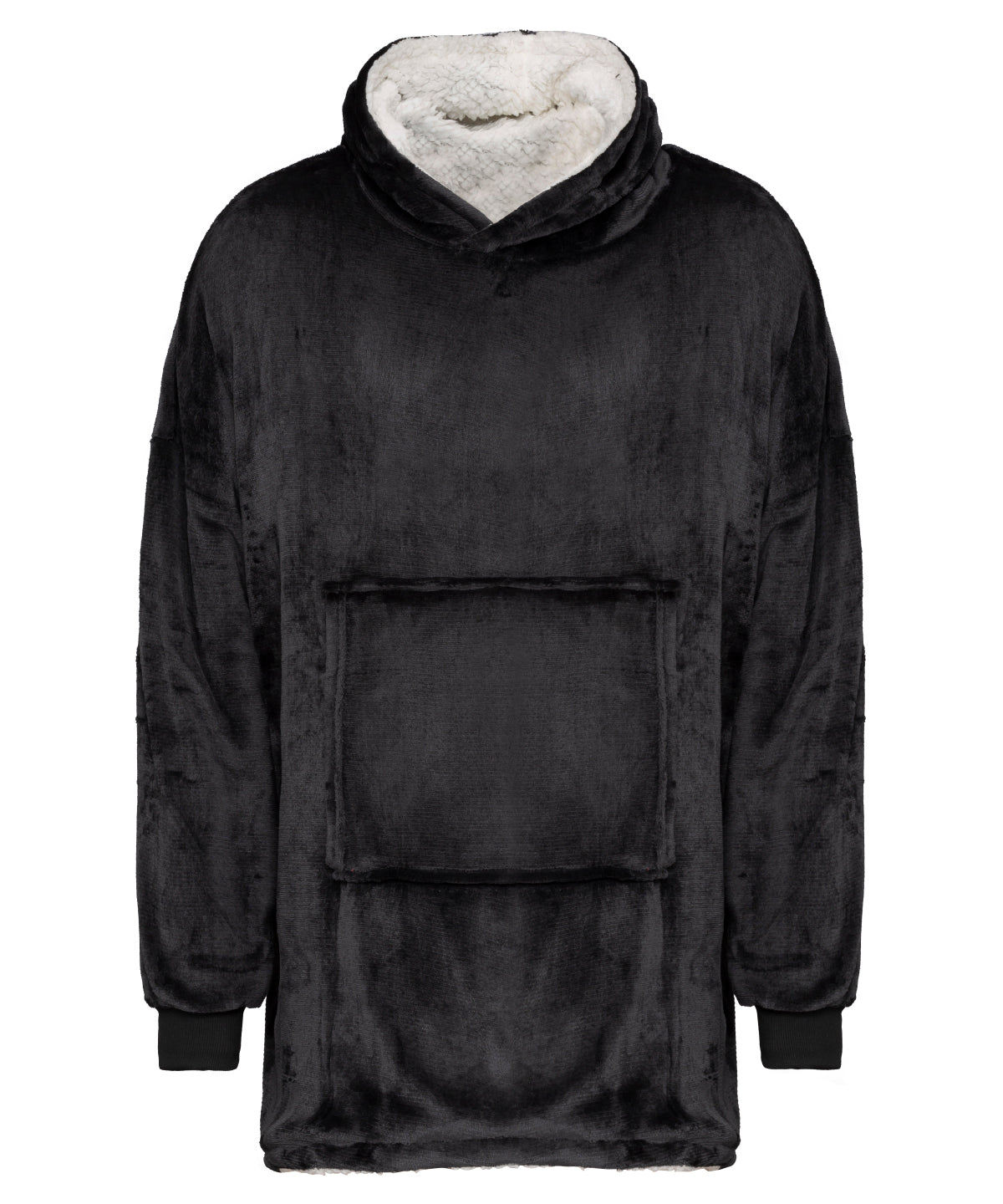 Hettupeysur - The Ribbon Oversized Cosy Reversible Sherpa Hoodie