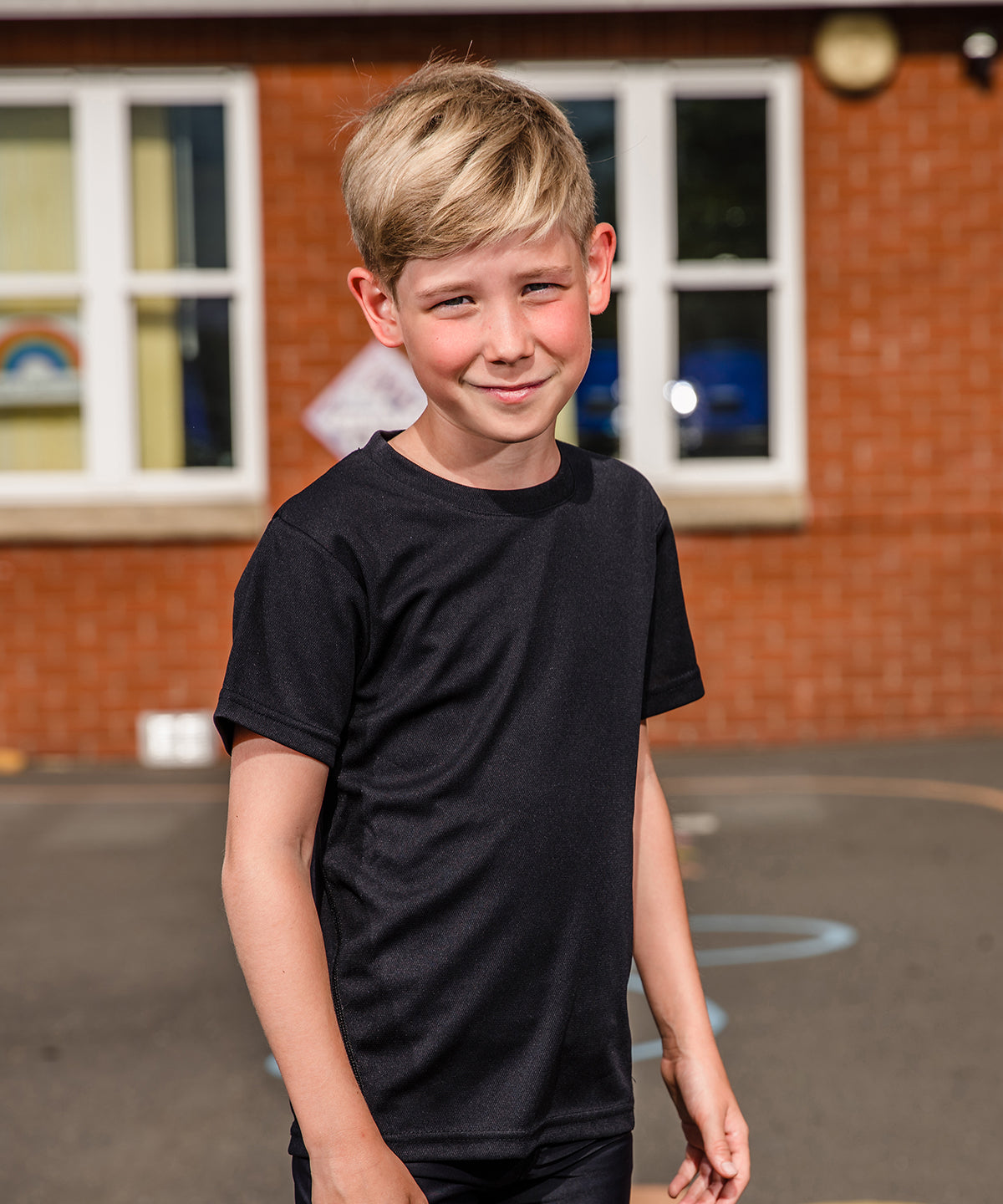 Stuttermabolir - Spiro Quick-dry Short Sleeve Junior T-shirt