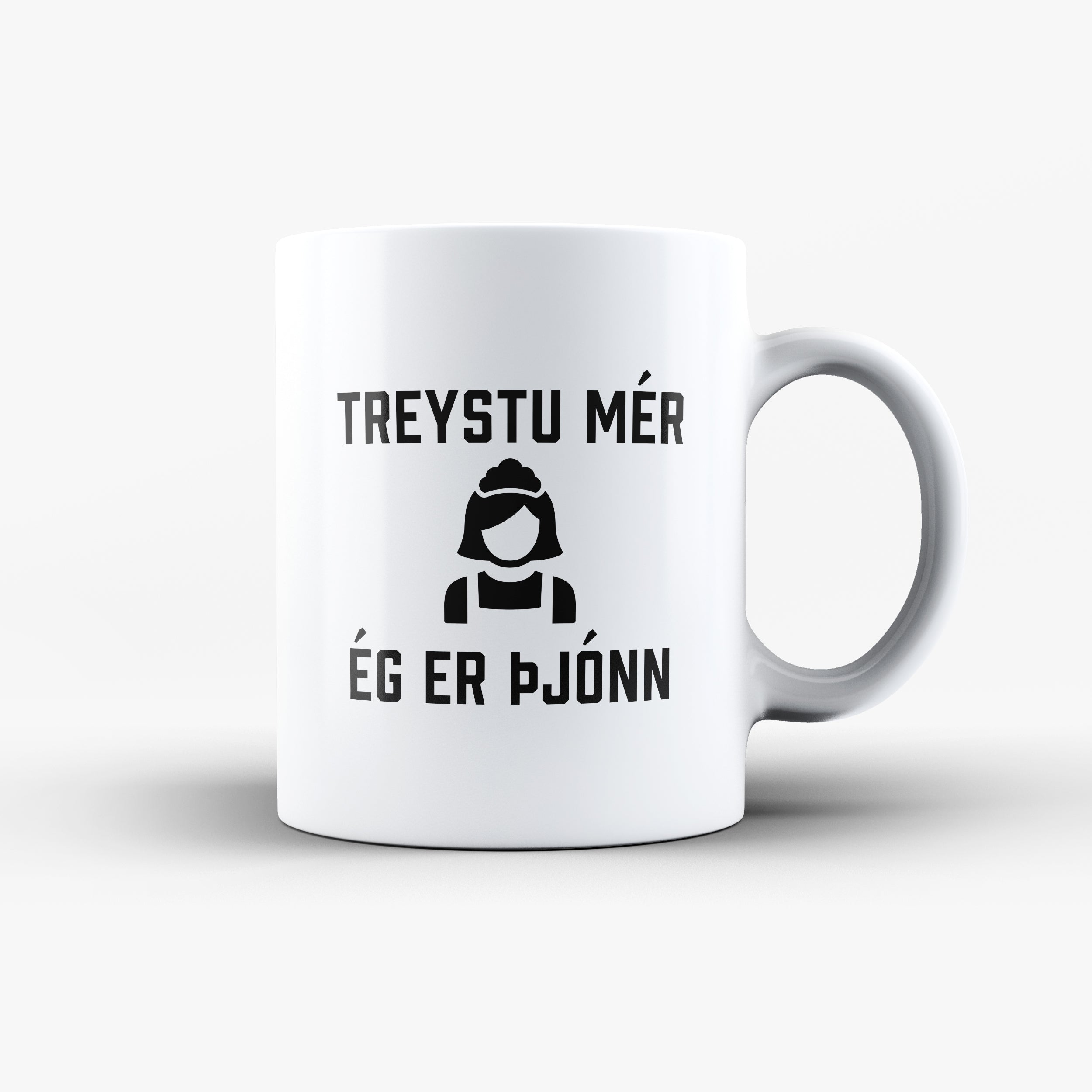 Treystu mér ég er Þjónn (kvk) - Bolli
