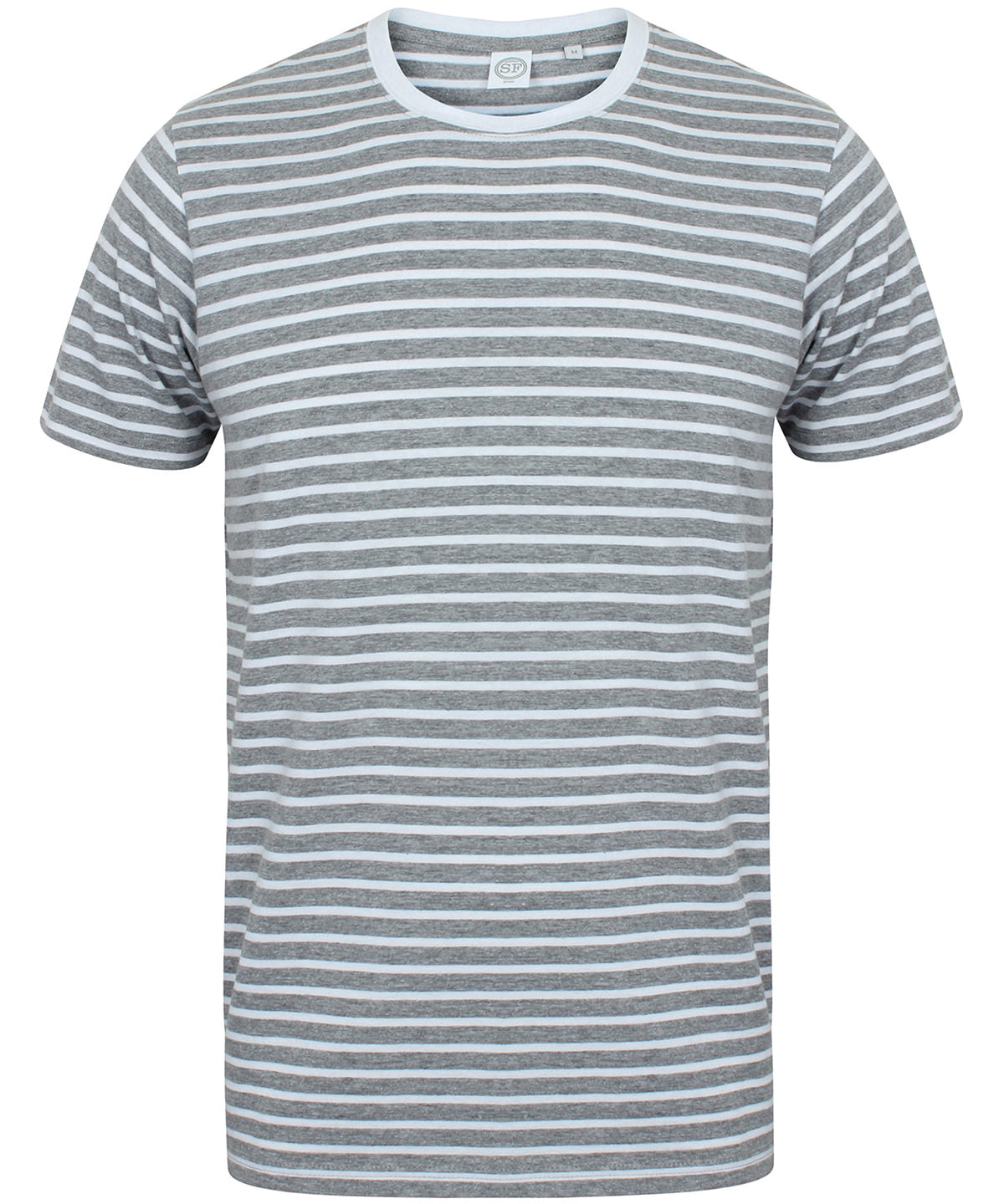 Stuttermabolir - Unisex Striped T
