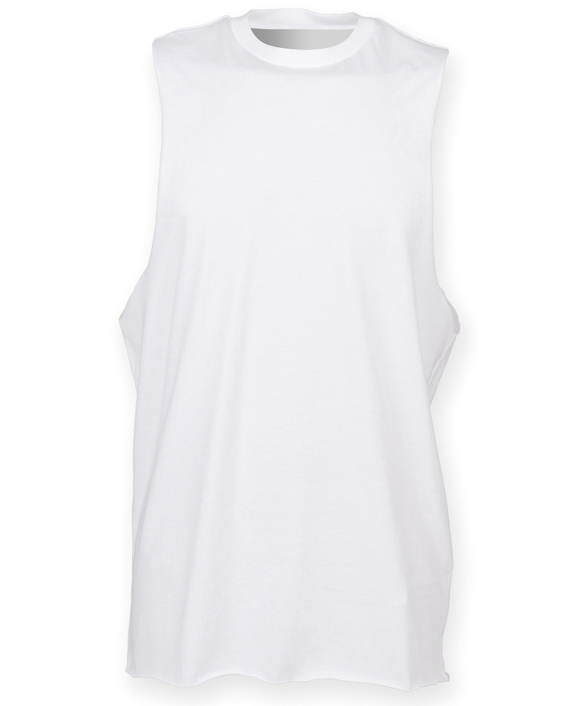 Vesti - High Neck Slash Armhole Vest