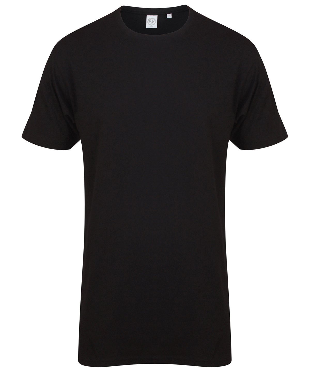 Stuttermabolir - Longline T-shirt With Dipped Hem