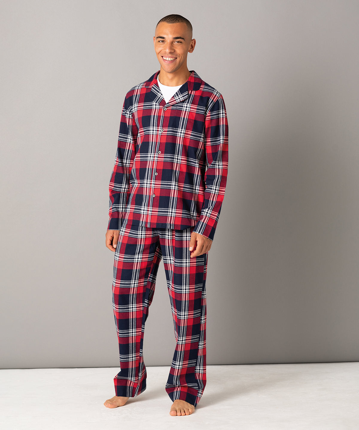 Náttföt - Men's Tartan Lounge Set