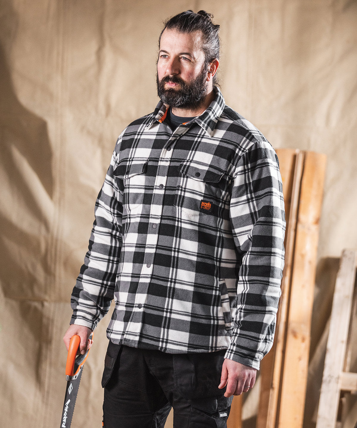 Bolir - Worker Padded Checked Shirt