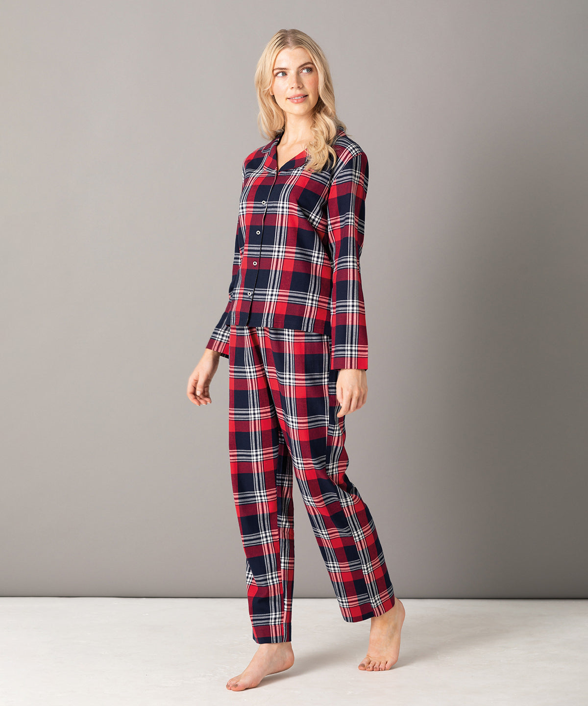 Náttföt - Women's Tartan Lounge Set