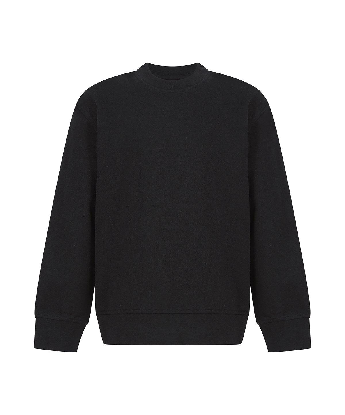 Háskólapeysur - Kids Sustainable Fashion Curved Hem Sweatshirt