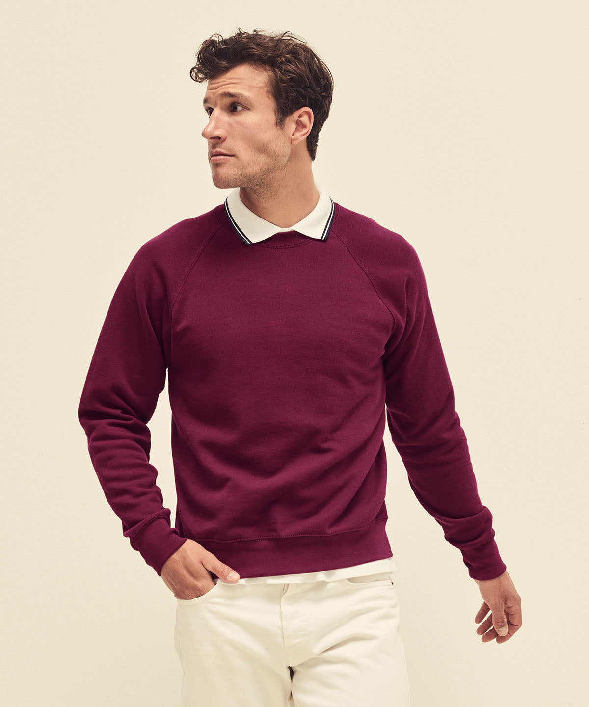 Háskólapeysur - Classic 80/20 Raglan Sweatshirt