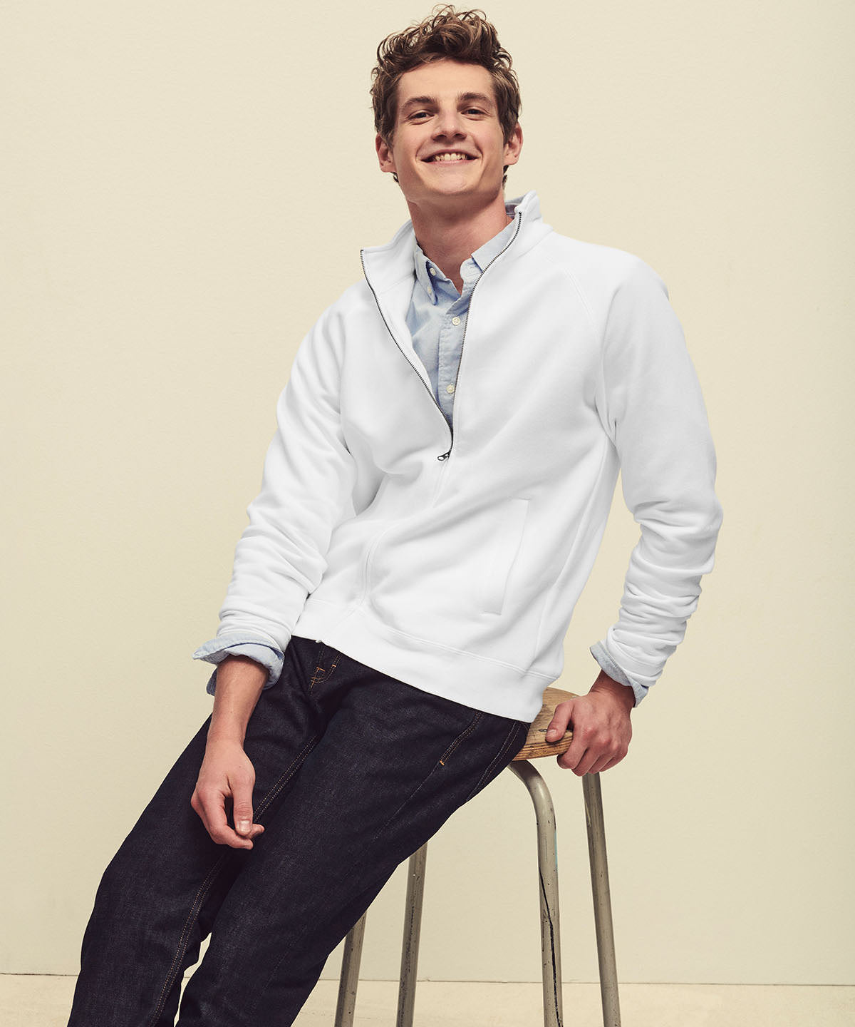 Háskólapeysur - Premium 70/30 Sweatshirt Jacket