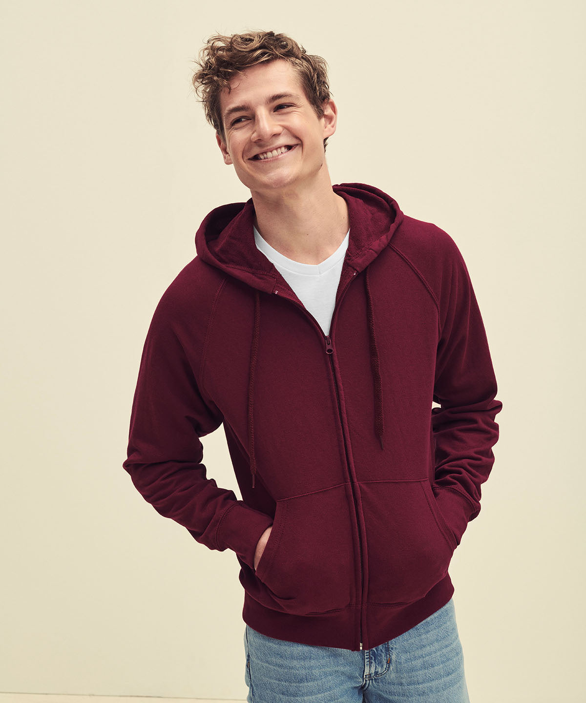 Hettupeysur - Lightweight Hooded Sweatshirt Jacket