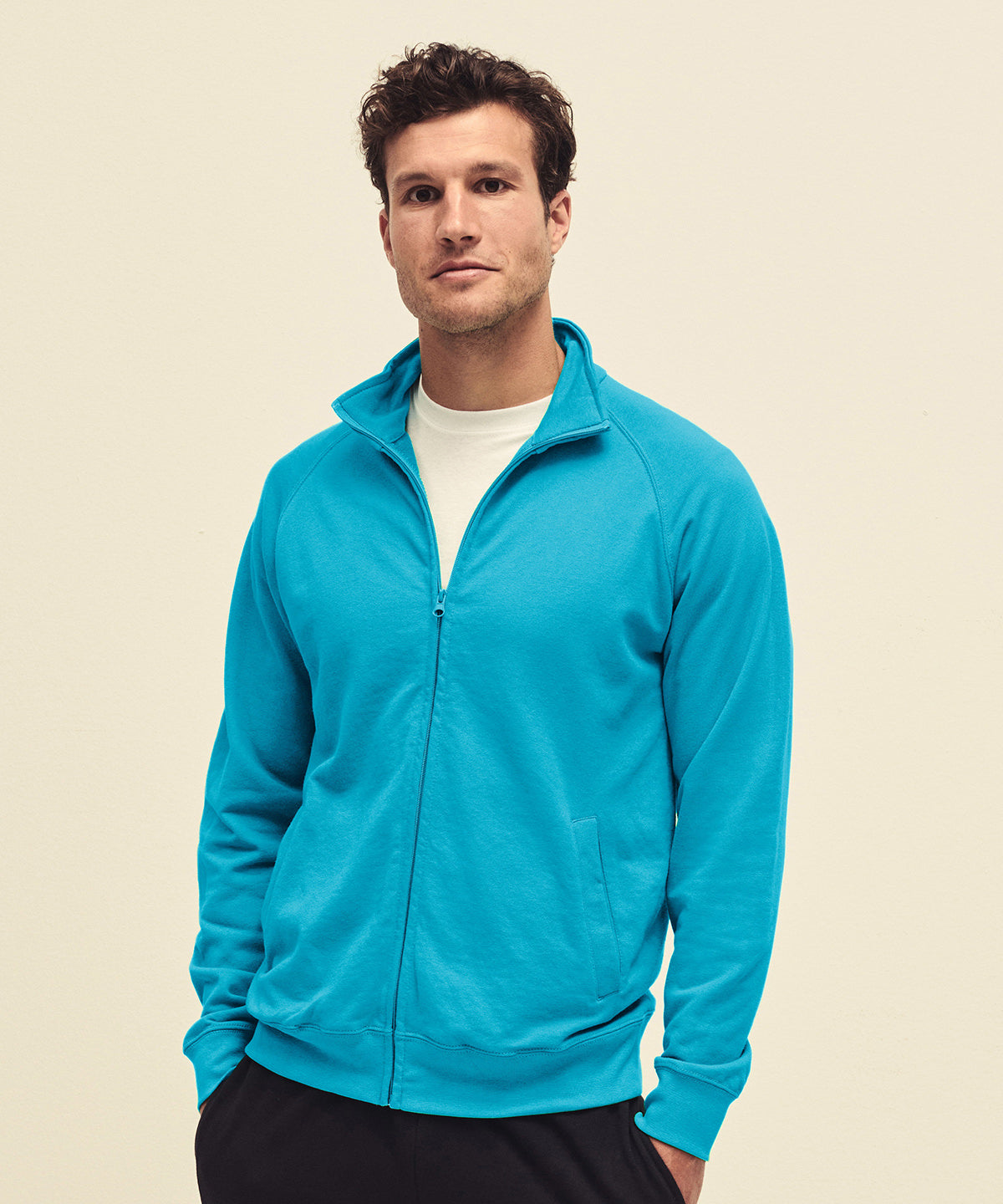 Háskólapeysur - Lightweight Sweatshirt Jacket