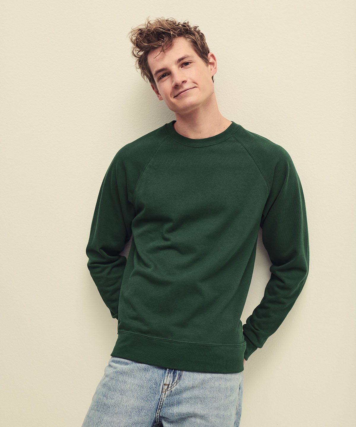 Háskólapeysur - Lightweight Raglan Sweatshirt