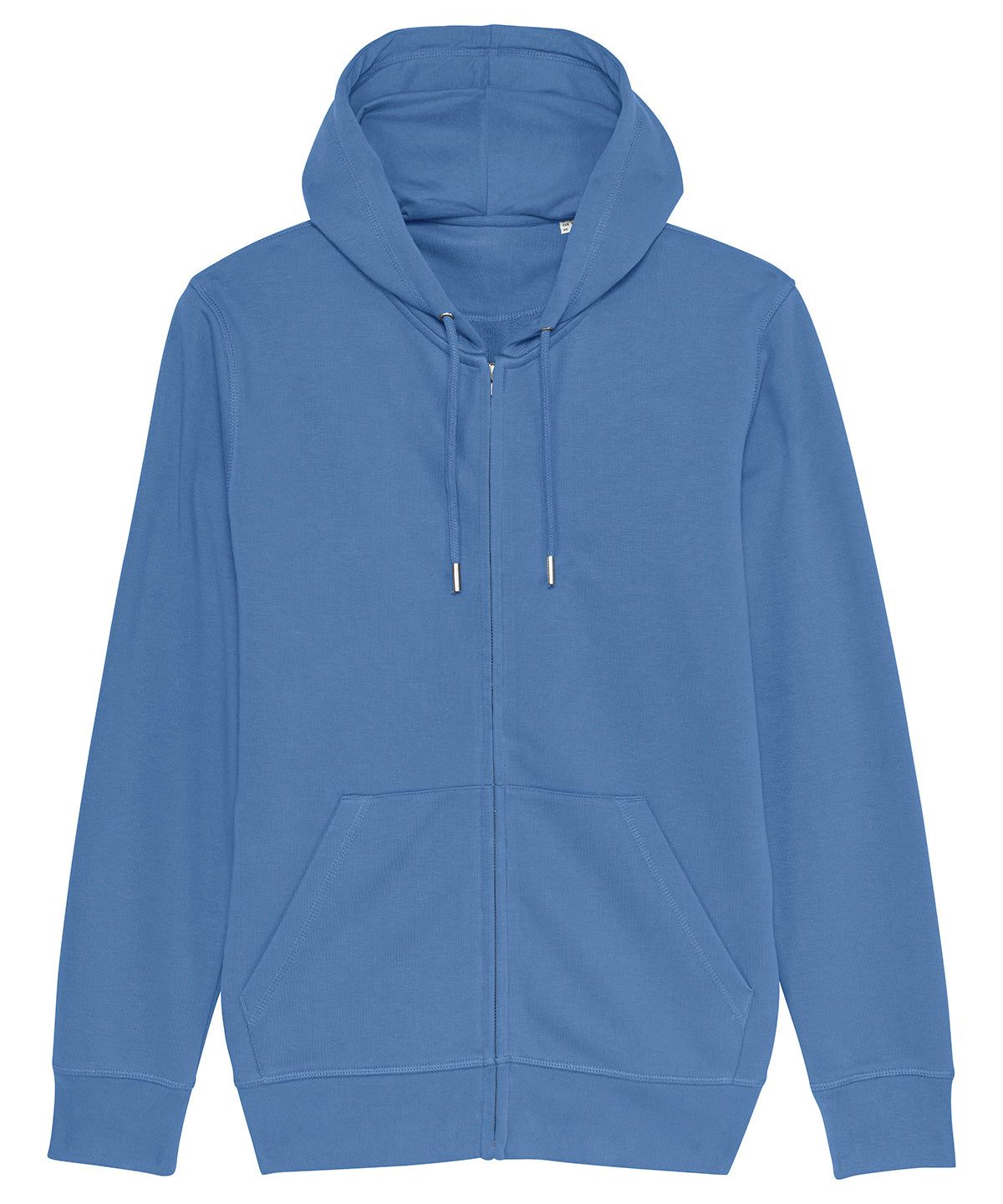 Hettupeysur - Unisex Connector Essential Zip-thru Hoodie Sweatshirt (STSU820)