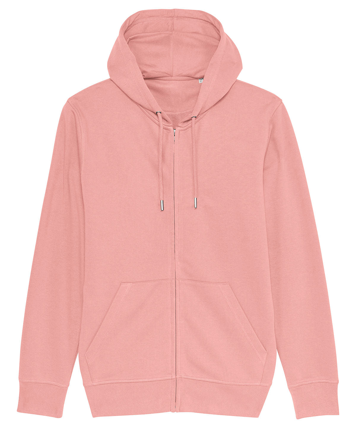 Hettupeysur - Unisex Connector Essential Zip-thru Hoodie Sweatshirt (STSU820)