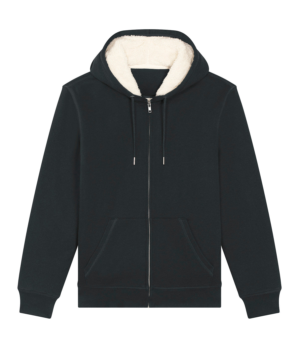 Hettupeysur - Unisex Hygger Sherpa Zip-through Sweatshirt (STSU956)