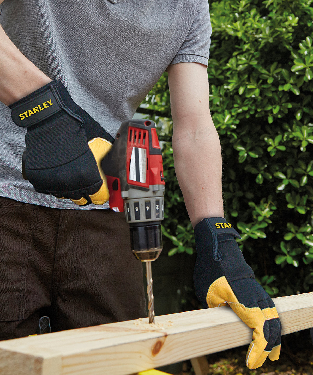 Hanska - Stanley Performance Leather Hybrid Gloves