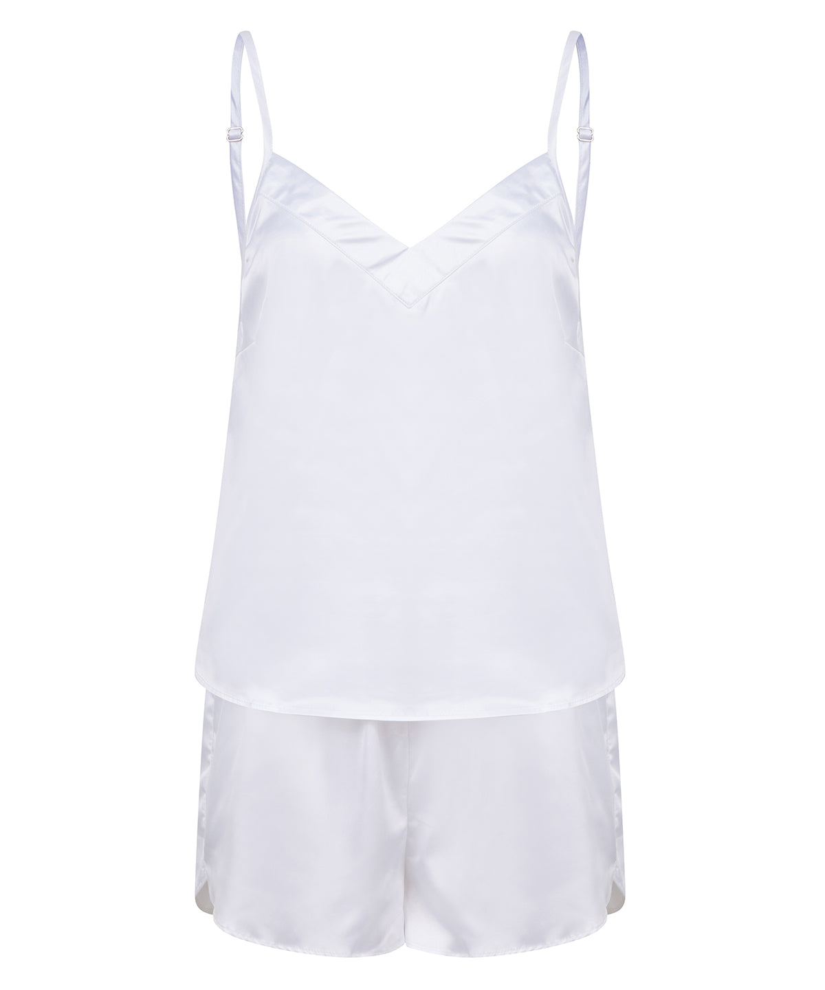 Náttföt - Women's Satin Cami Short Pyjamas