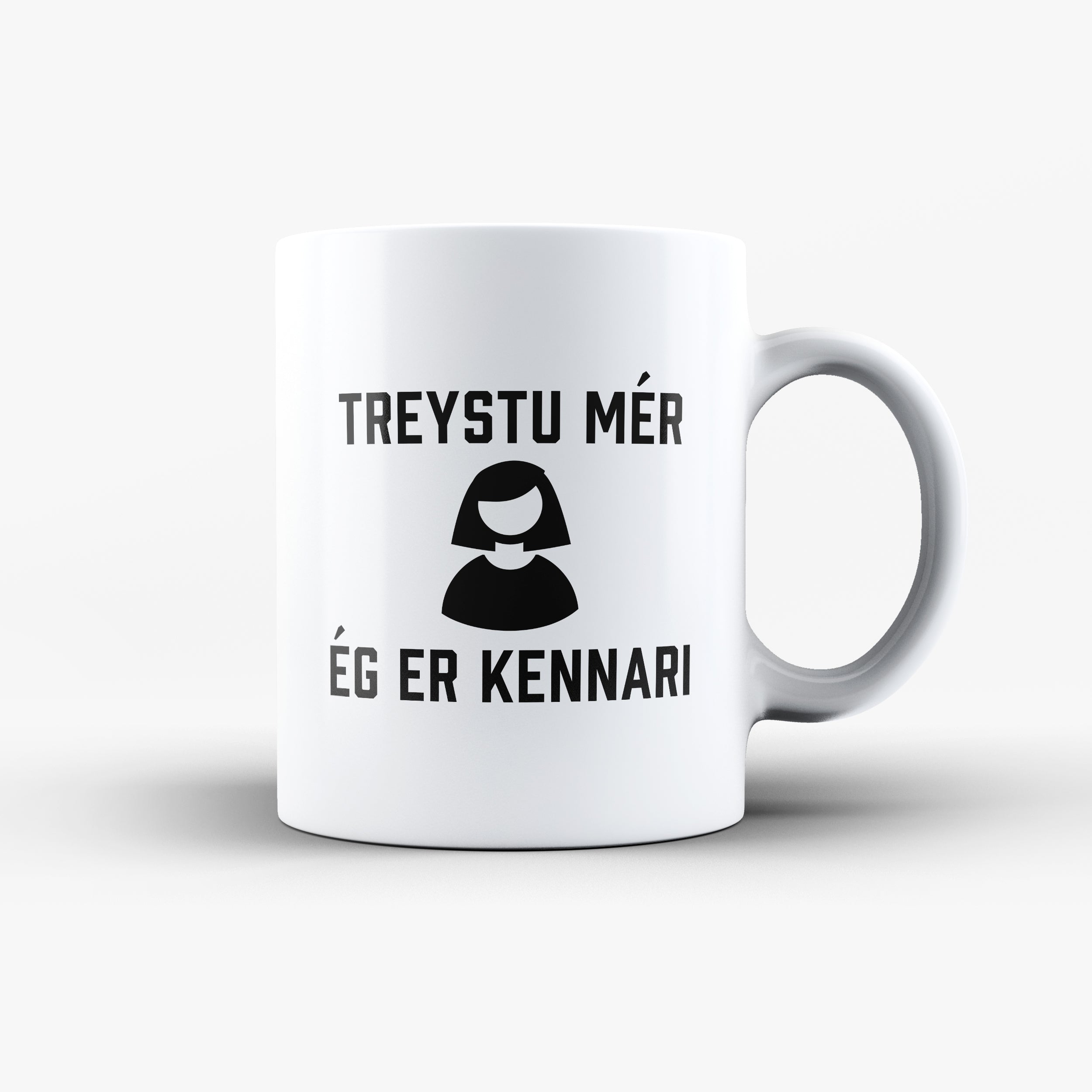 Treystu mér ég er Kennari (kvk) - Bolli