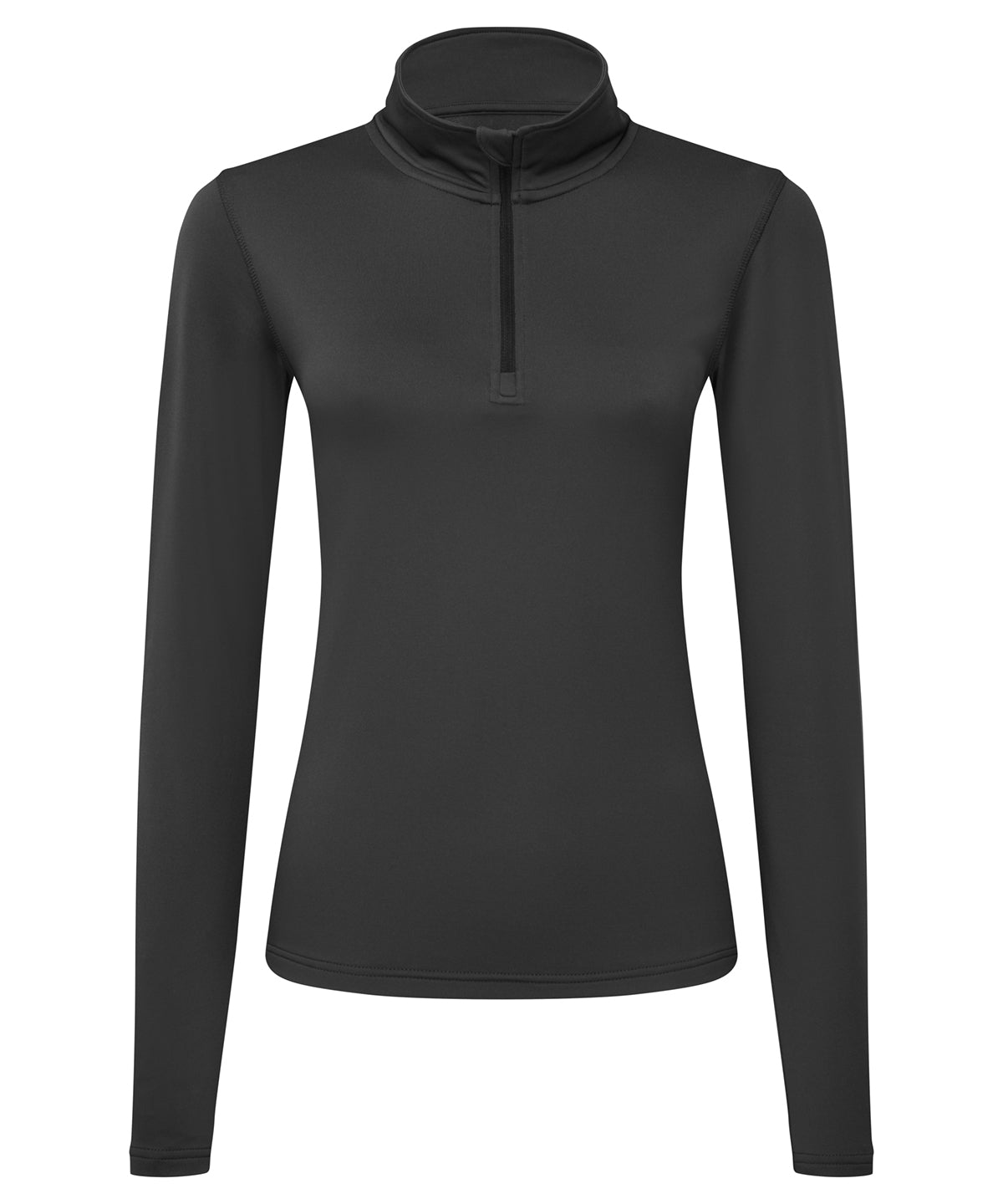 Íþróttatoppar - Women’s TriDri® Recycled Long Sleeve Brushed Back ¼ Zip Top