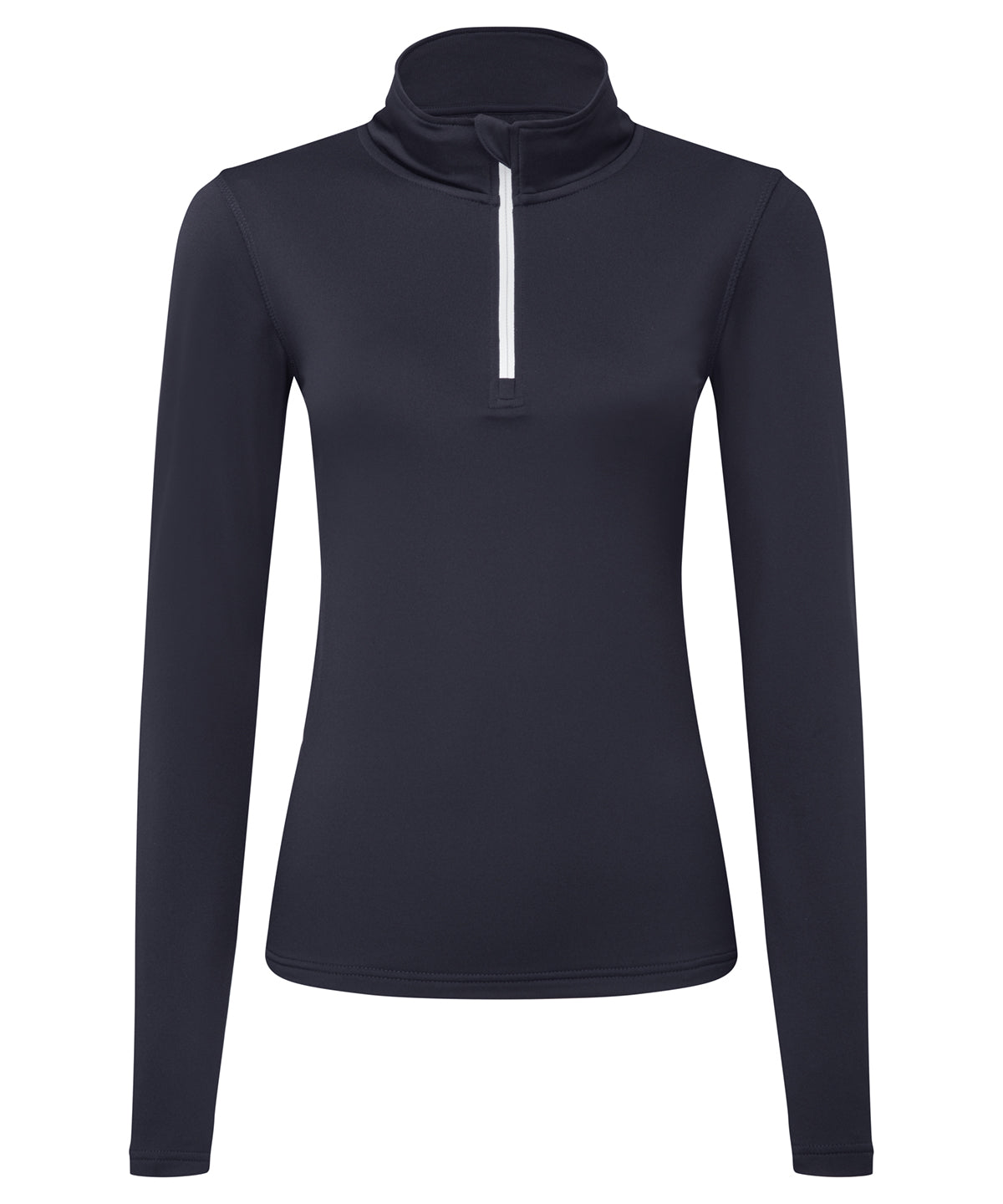Íþróttatoppar - Women’s TriDri® Recycled Long Sleeve Brushed Back ¼ Zip Top
