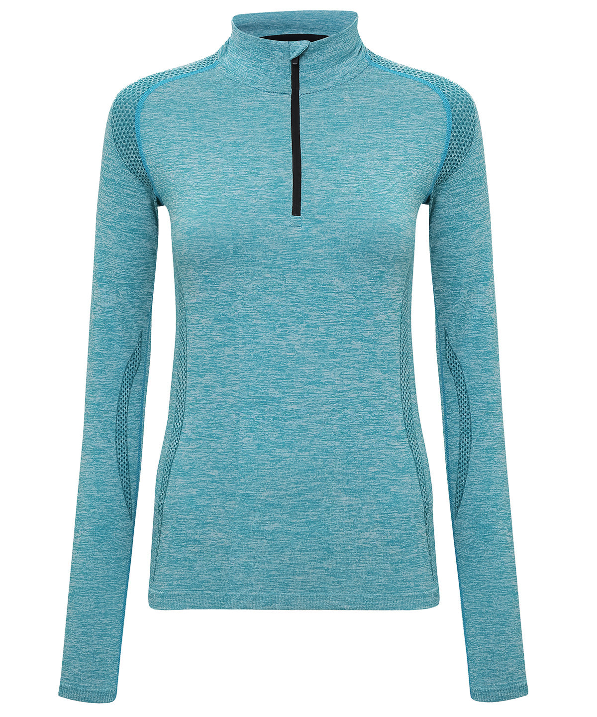 Íþróttatoppar - Women's TriDri® Seamless '3D Fit' Multi-sport Performance Zip Top