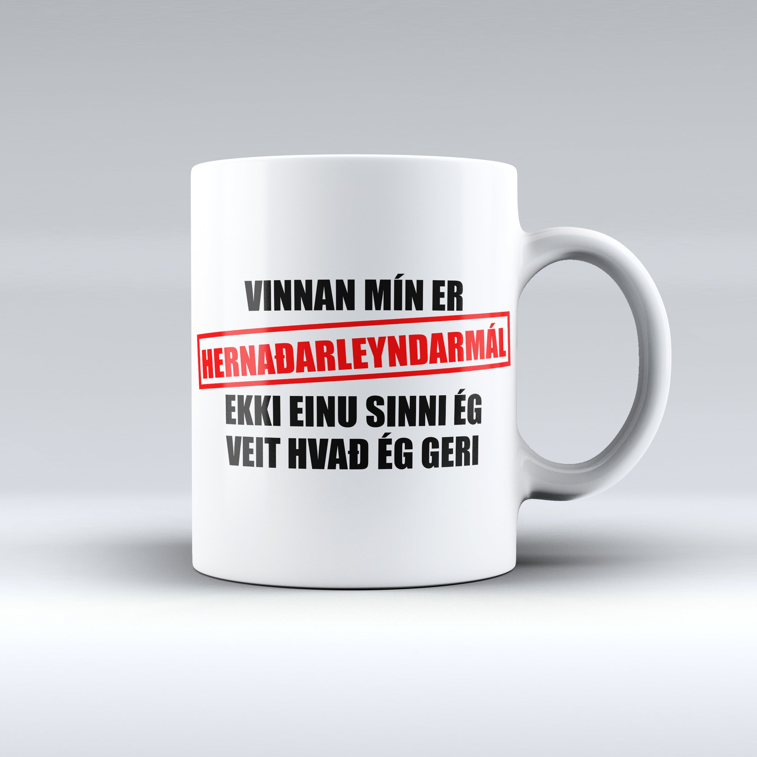 Vinnan mín er Hernaðarleyndarmál - Bolli