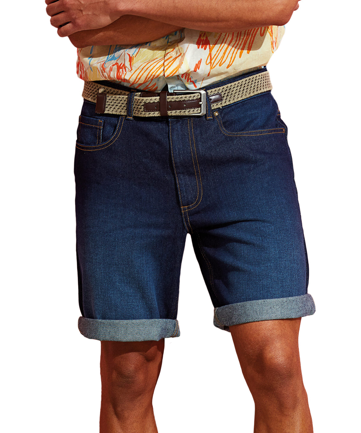 Stuttbuxur - Men’s Denim Shorts