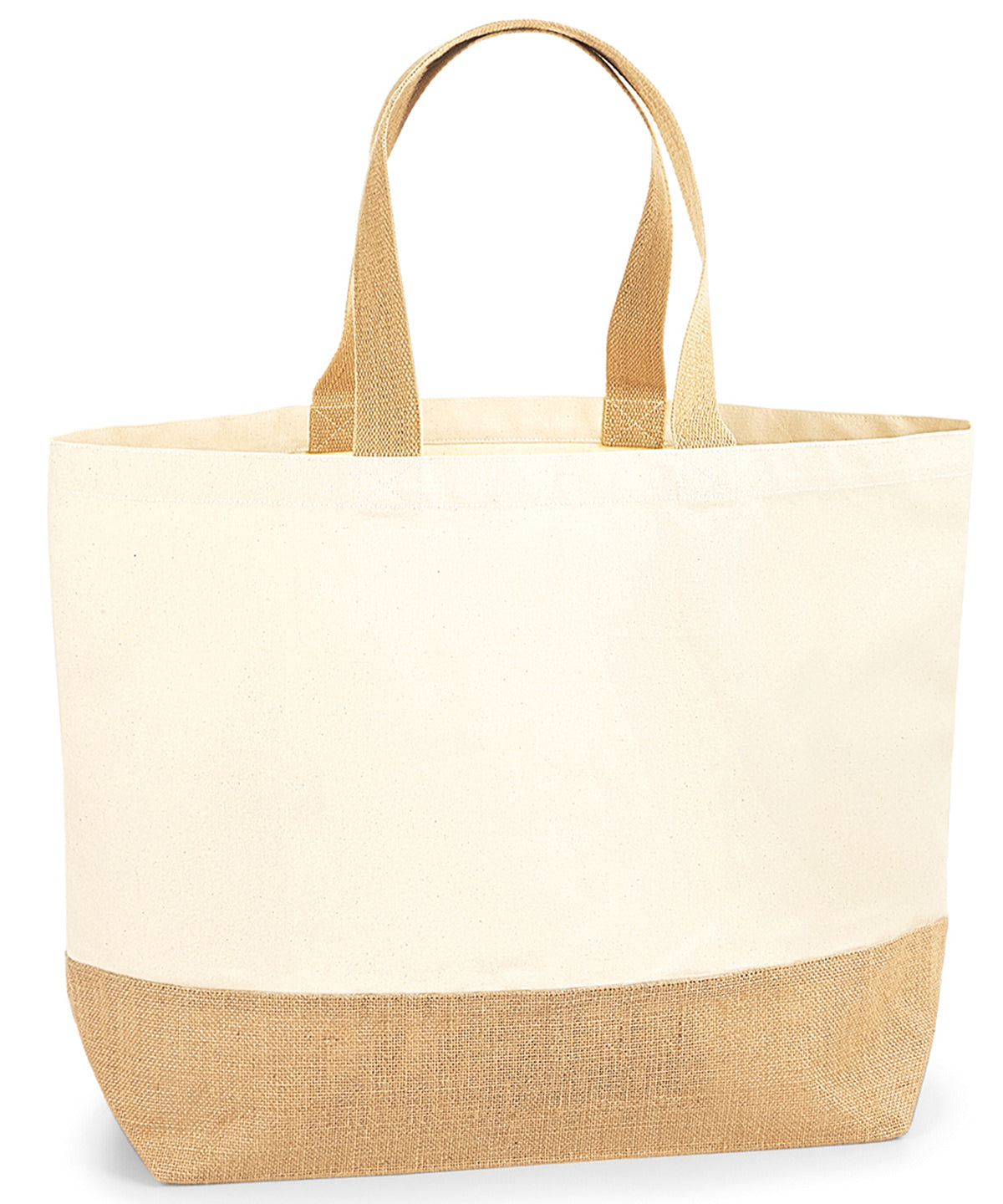 Töskur - Jute Base Canvas Tote XL