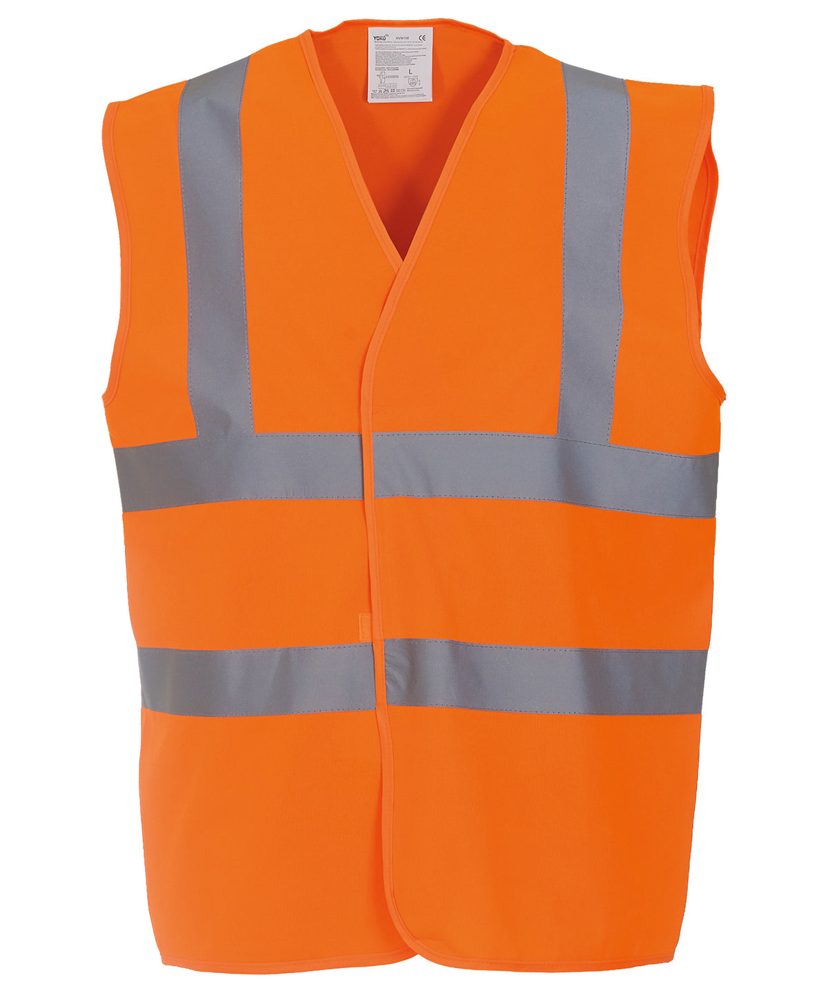 Öryggisvesti - Hi-vis 2-band-and-braces Waistcoat (HVW100)