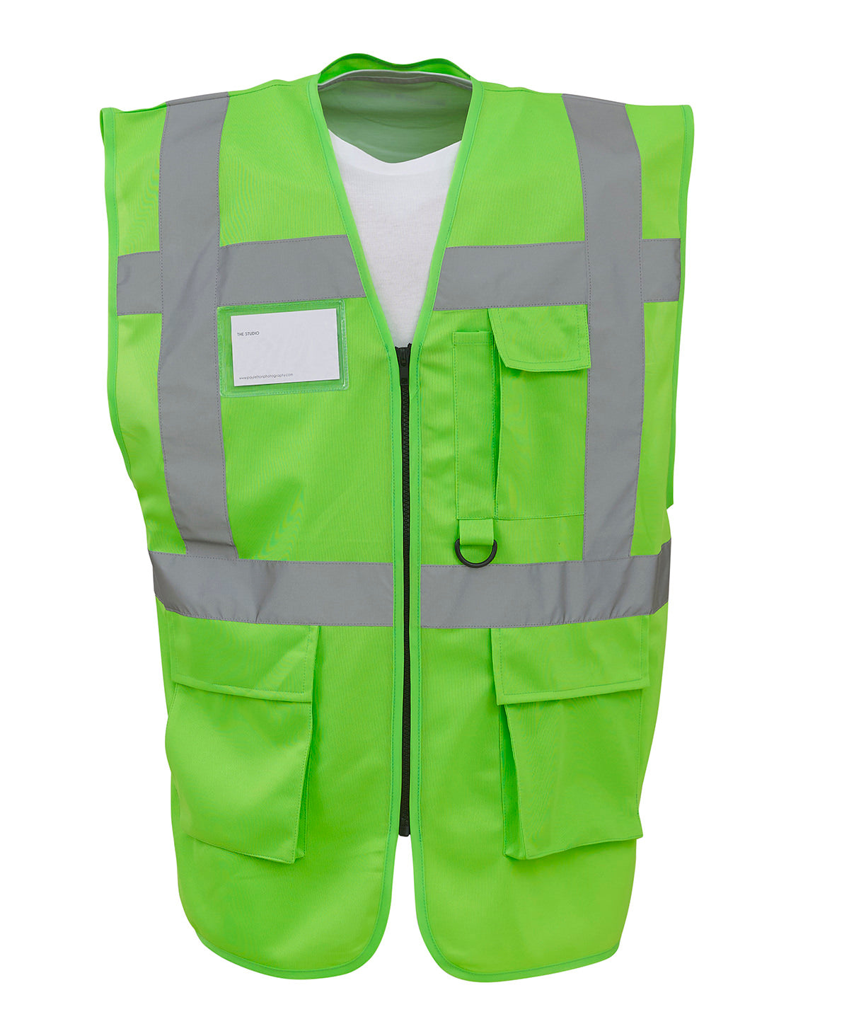 Öryggisvesti - Multifunctional Executive Hi-vis Waistcoat (HVW801)