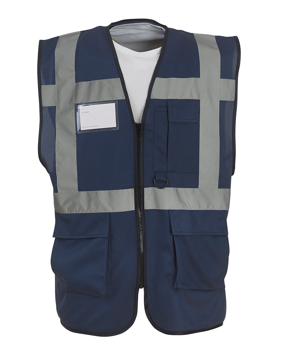 Öryggisvesti - Multifunctional Executive Hi-vis Waistcoat (HVW801)