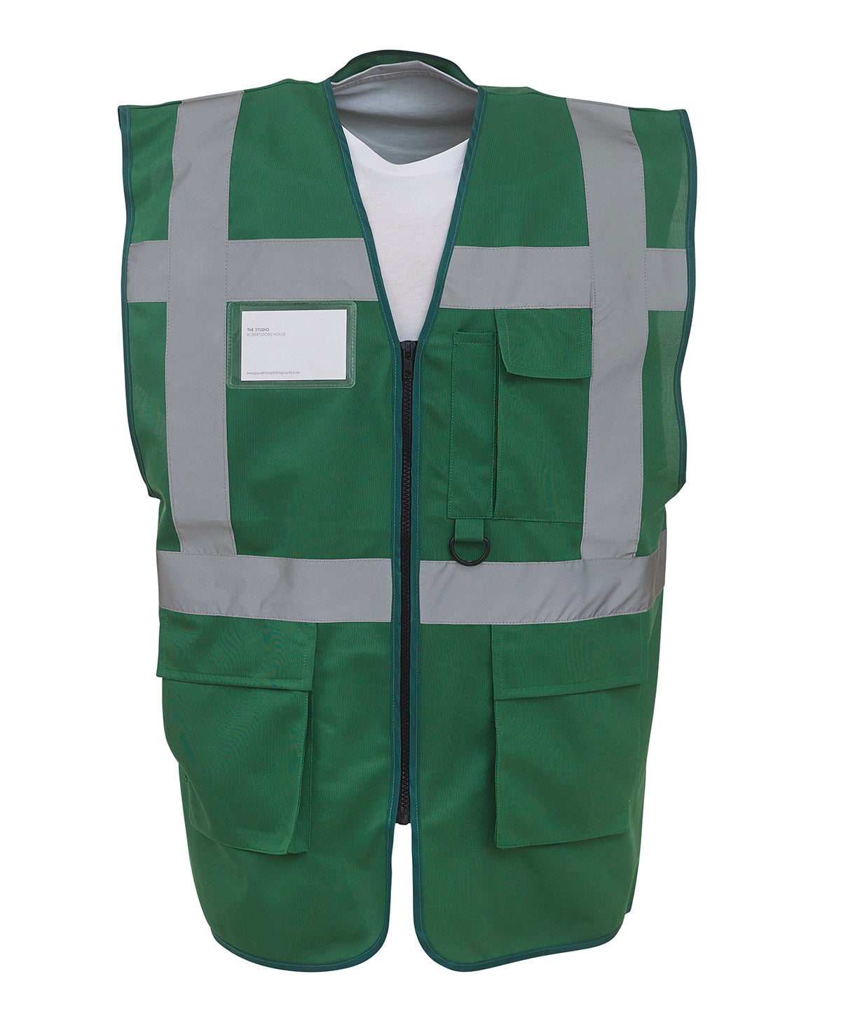 Öryggisvesti - Multifunctional Executive Hi-vis Waistcoat (HVW801)