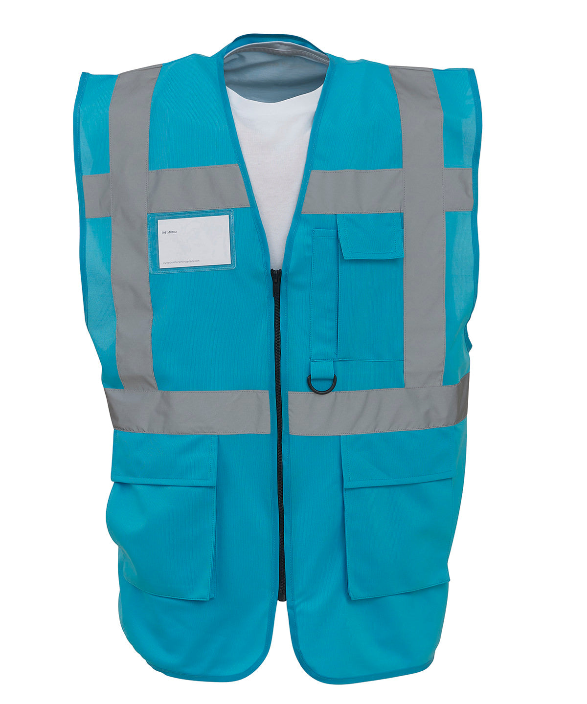 Öryggisvesti - Multifunctional Executive Hi-vis Waistcoat (HVW801)