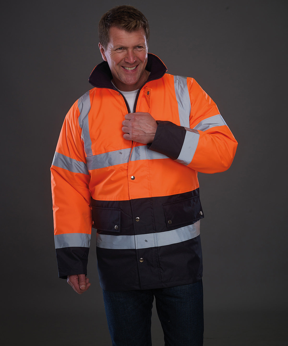 Jakkar - Hi-vis Two-tone Motorway Jacket (HVP302)