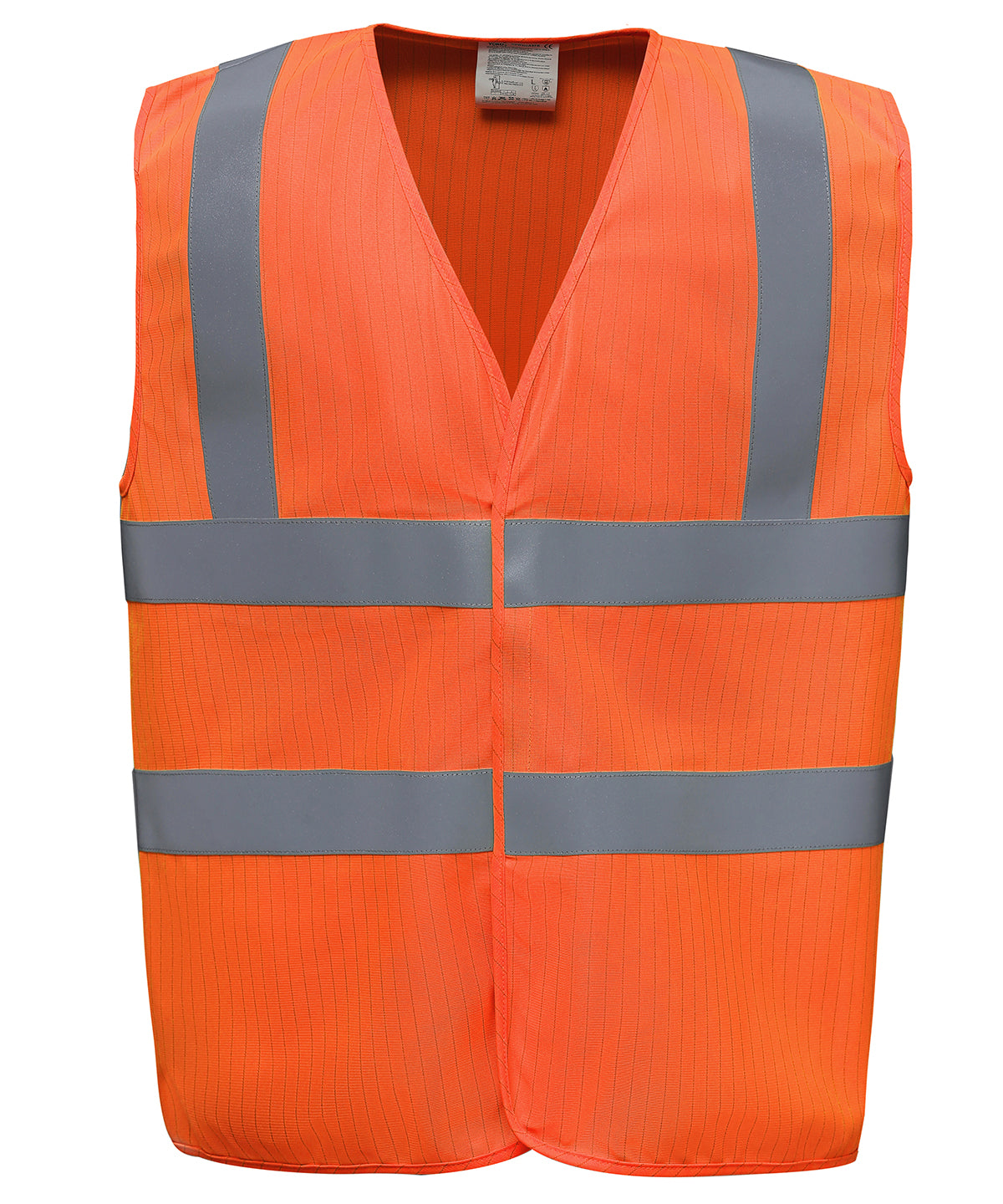 Öryggisvesti - Hi-vis Flame-retardant Anti-static Waistcoat (HVW100ASFR)