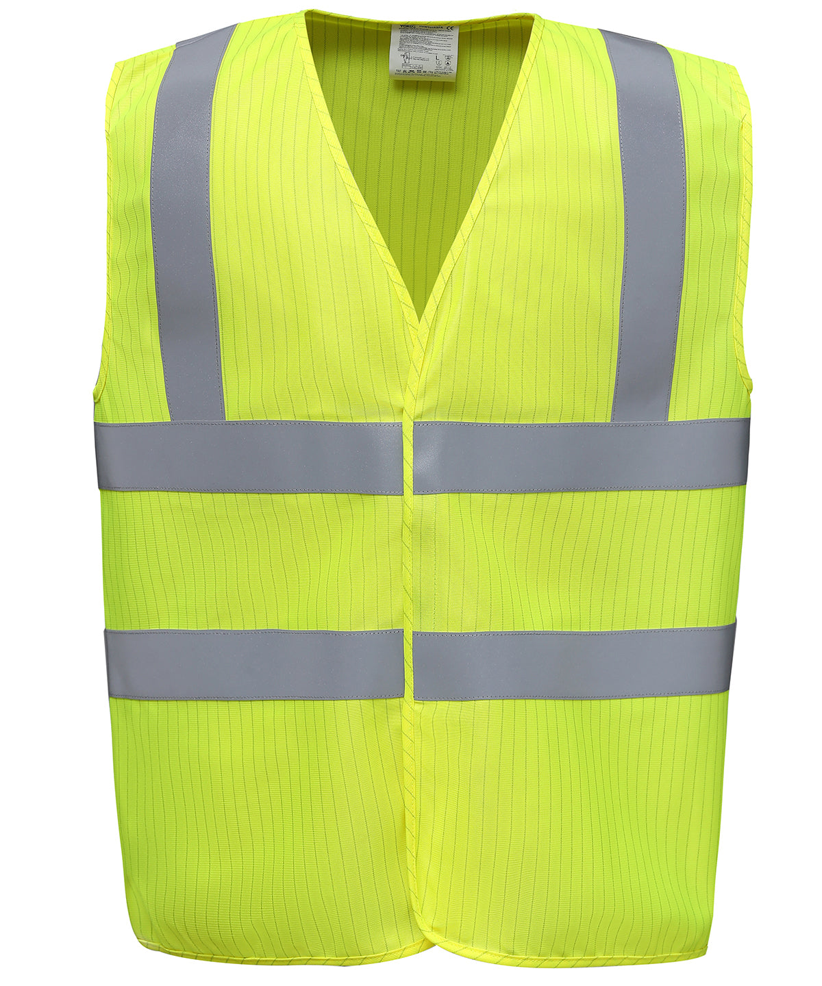 Öryggisvesti - Hi-vis Flame-retardant Anti-static Waistcoat (HVW100ASFR)
