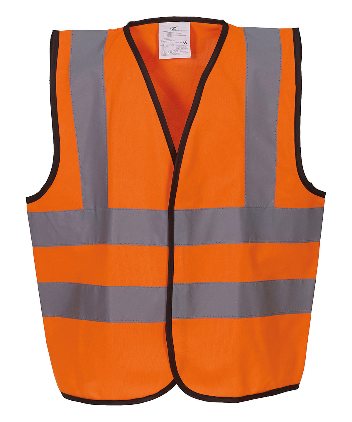 Öryggisvesti - Kids Hi-vis 2 B&b Waistcoat (HVW100CH)