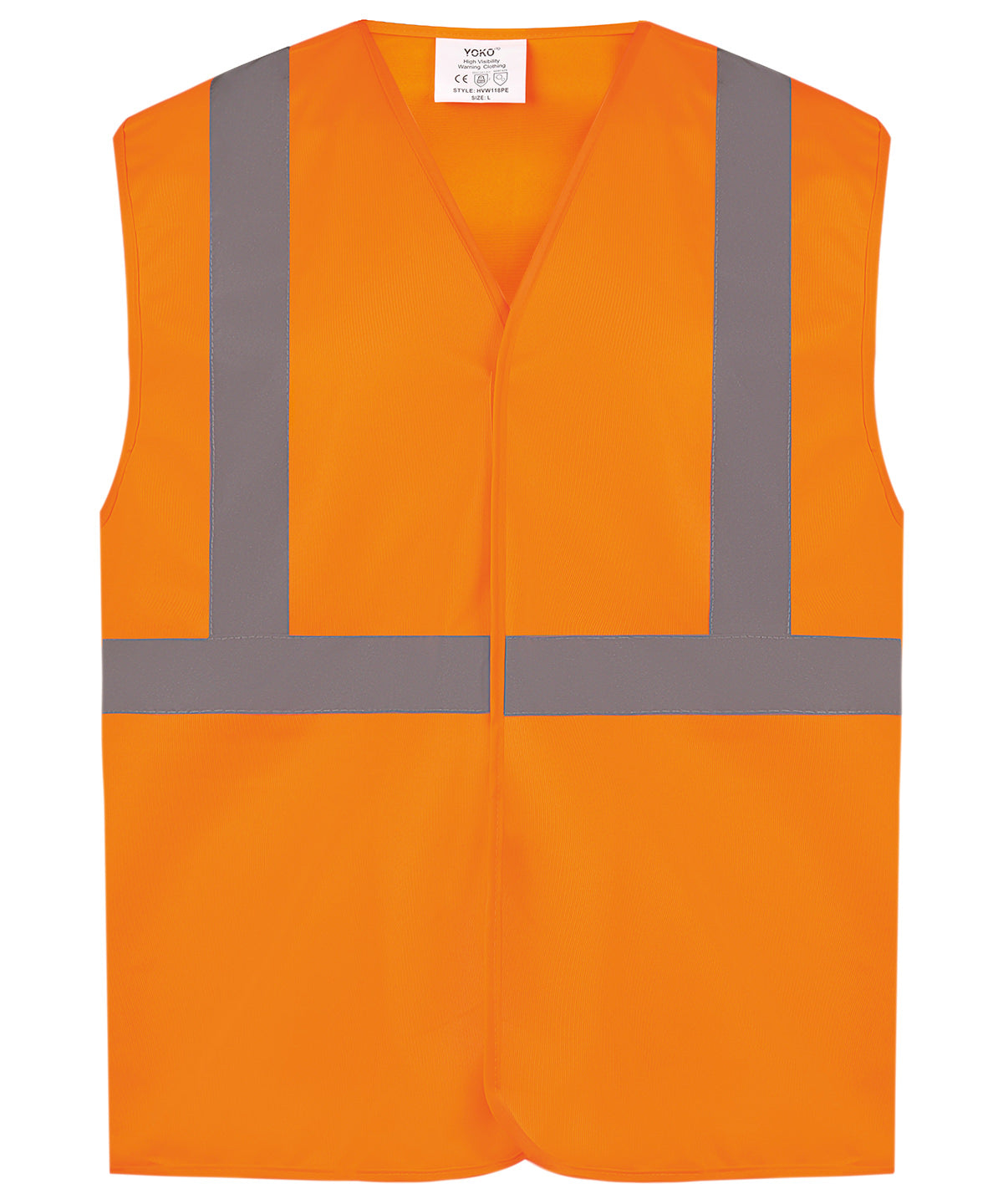 Öryggisvesti - Hi-vis Railway Waistcoat Class 2 (HVW118PE)