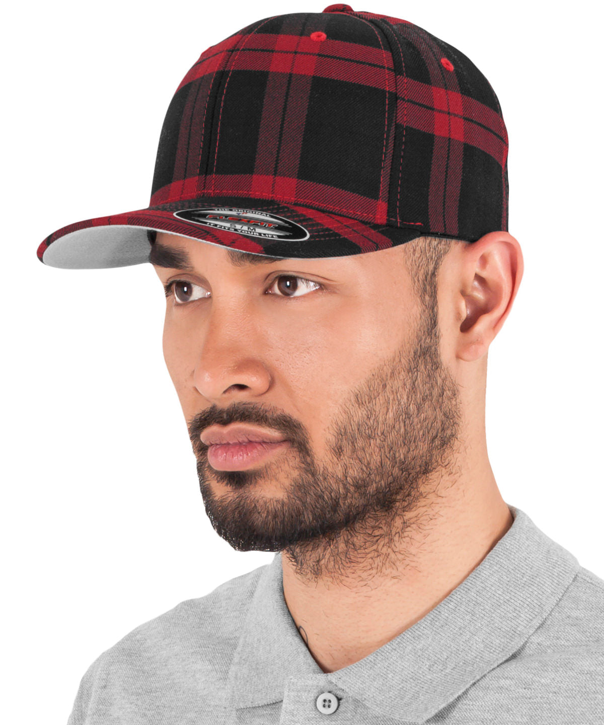 Húfur - Flexfit Tartan Plaid (6197)