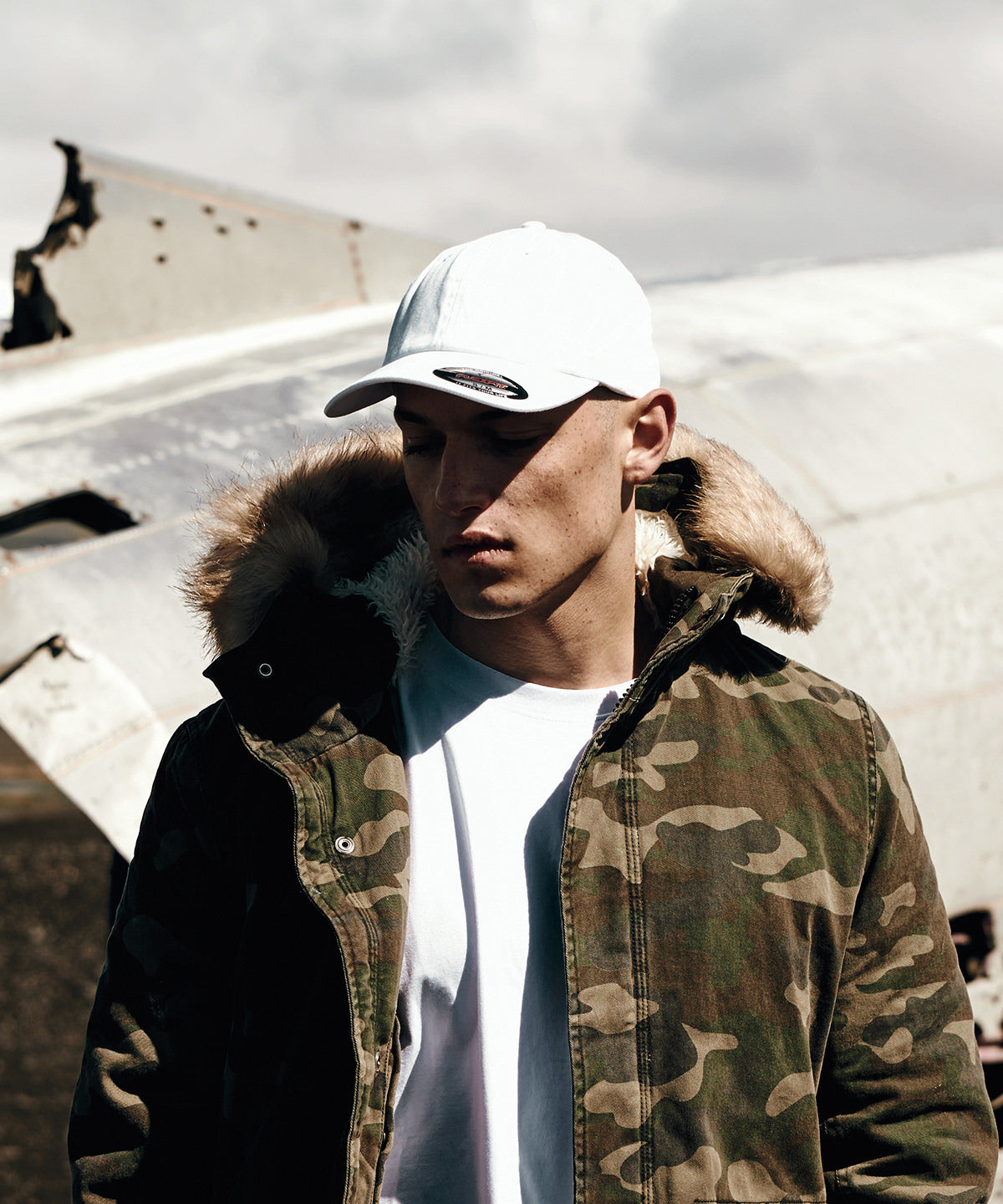 Húfur - Flexfit Cotton Twill Dad Cap (6745)