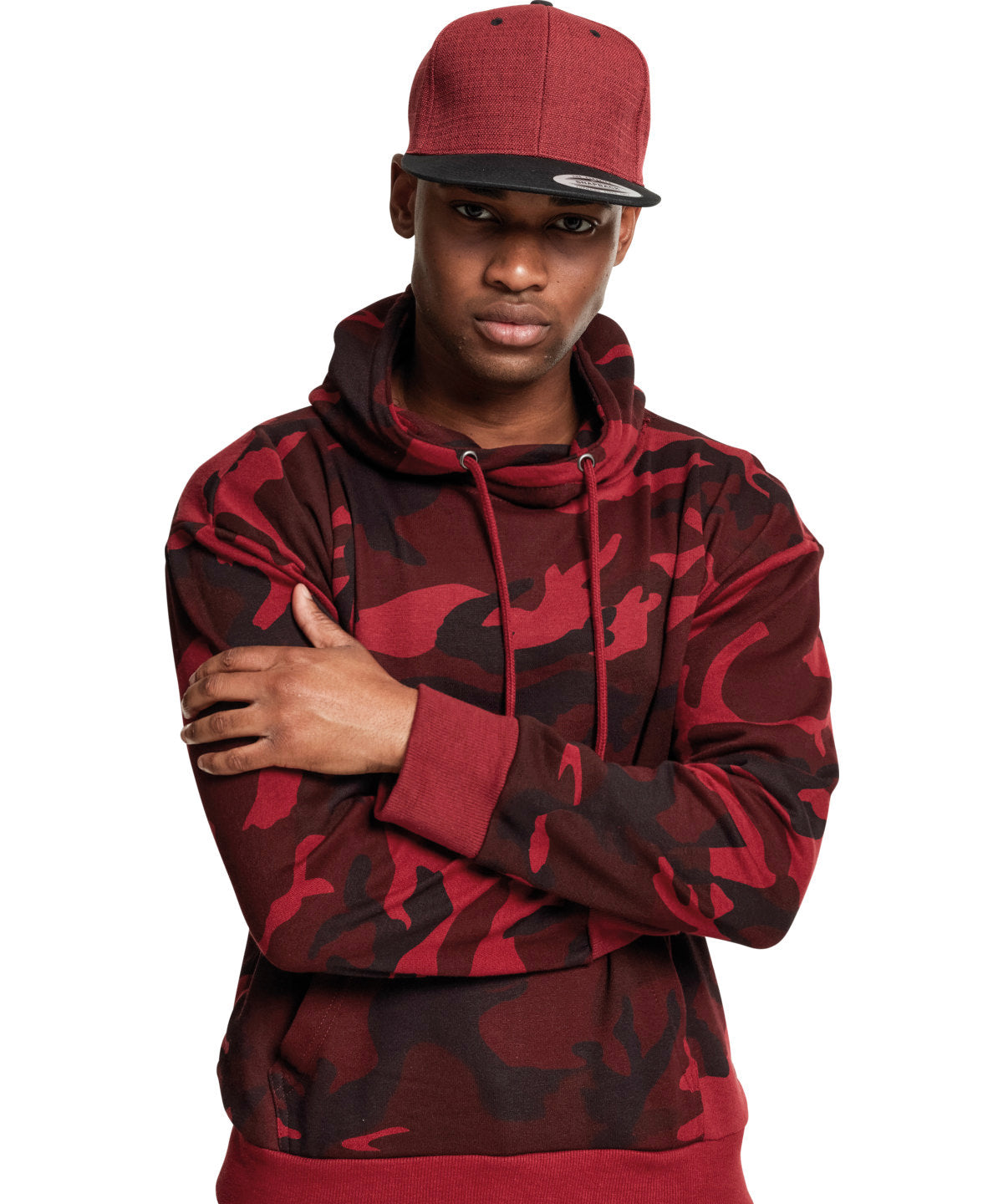 Húfur - Melange 2-tone Snapback (6089ML)