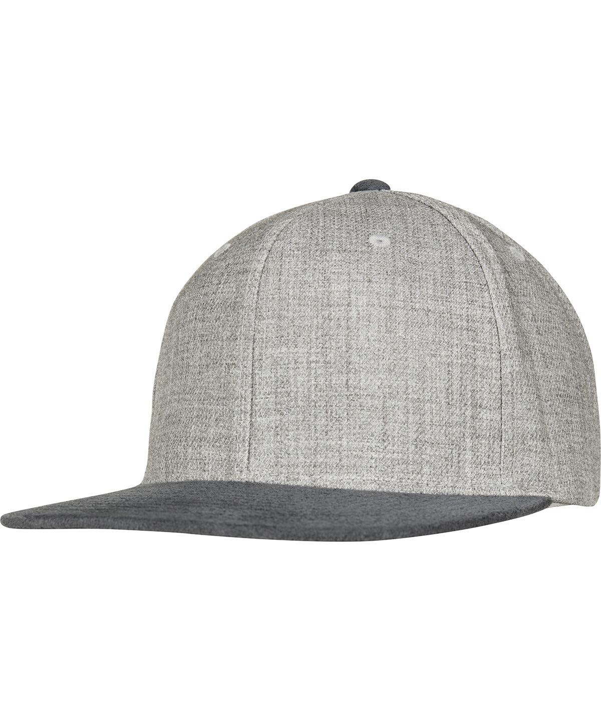Húfur - Melange Velour Snapback (6089VM)