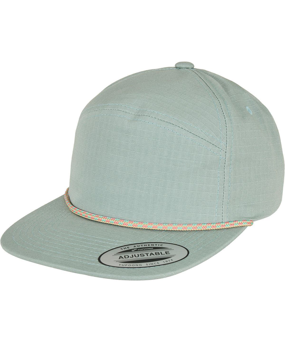 Húfur - Colour Braid Jockey Cap (7005CB)