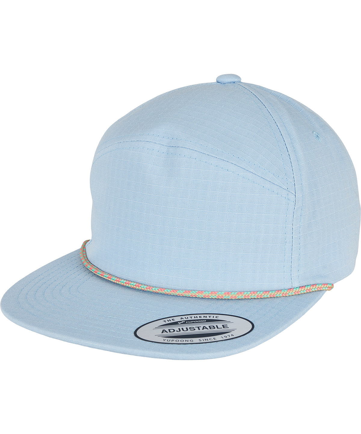 Húfur - Colour Braid Jockey Cap (7005CB)