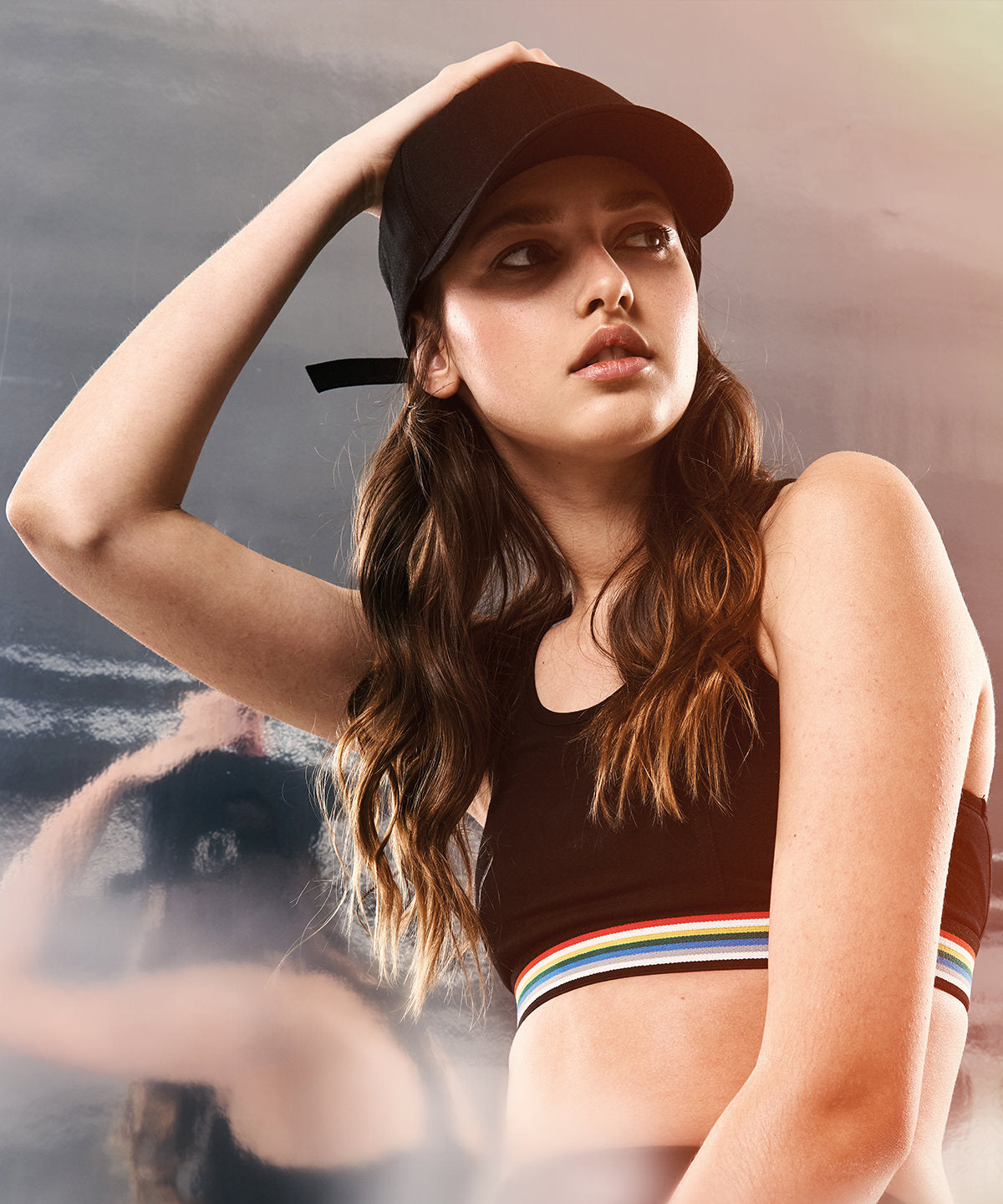 Húfur - 6-panel Curved Metal Snap (7708MS)