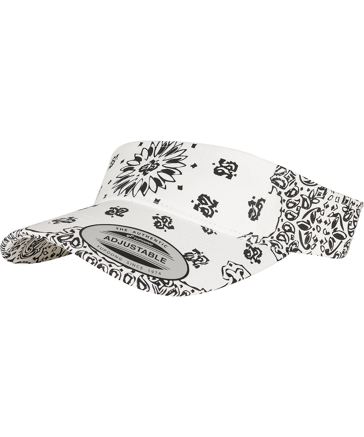 Húfur - Bandana Print Visor (8888BP)