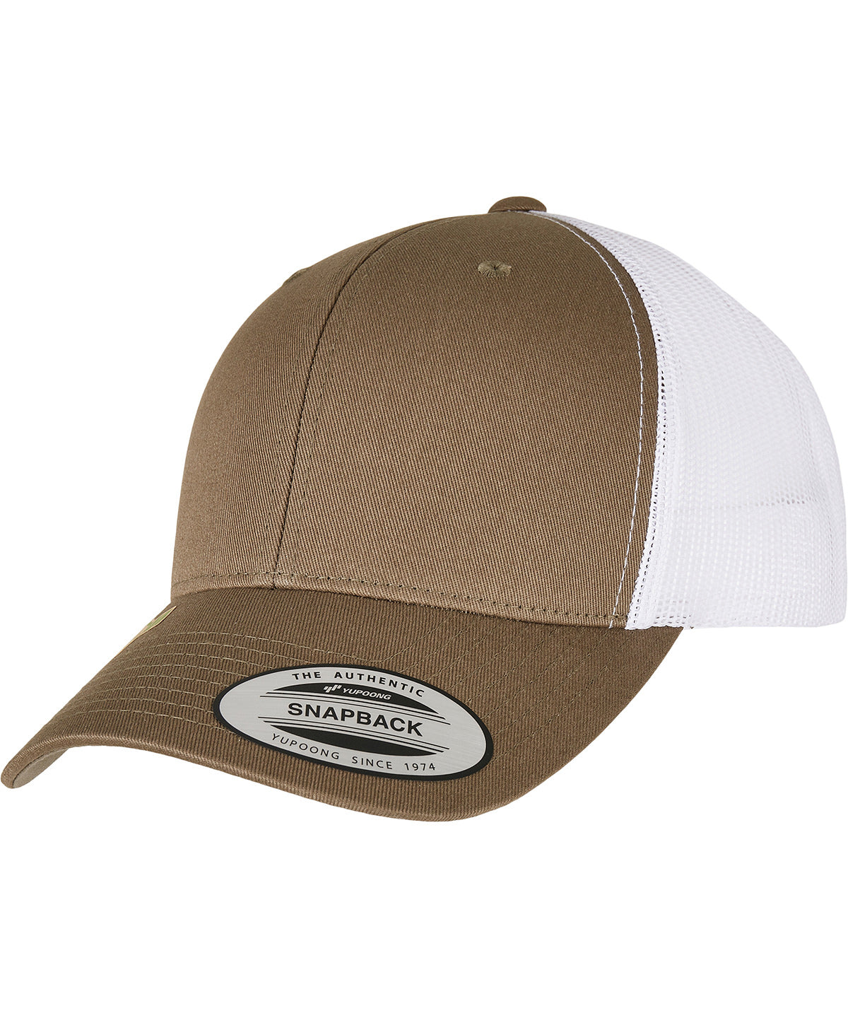 Húfur - YP Classics Recycled Retro Trucker Cap 2-tone (6606RT)
